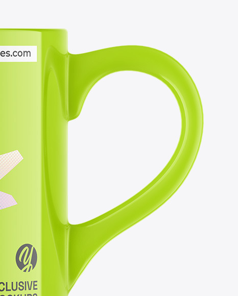 Glossy Mug Mockup