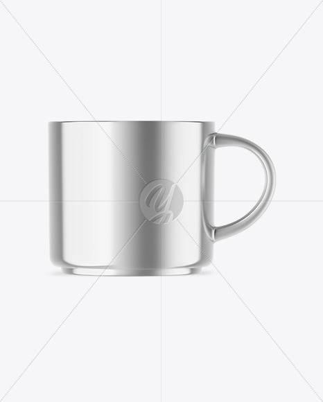 Metallic Mug Mockup