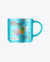 Matte Metallic Mug Mockup