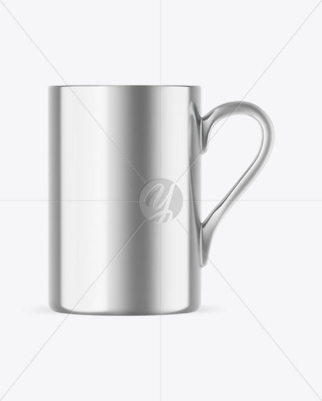 Metallic Mug Mockup