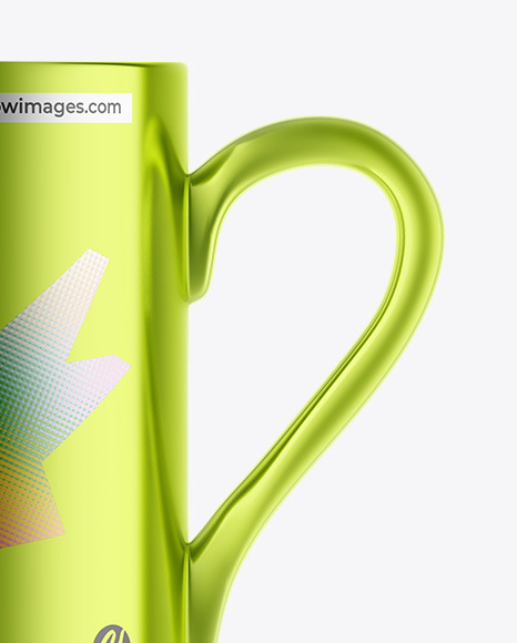 Metallic Mug Mockup