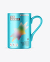 Matte Metallic Mug Mockup