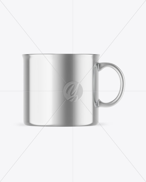 Metallic Mug Mockup