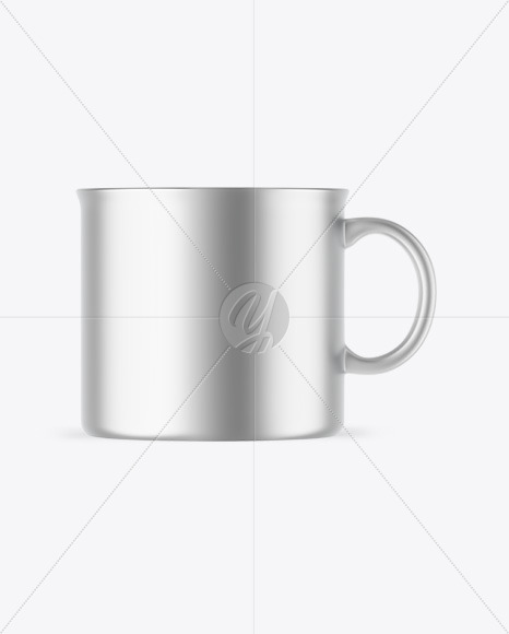 Matte Metallic Mug Mockup