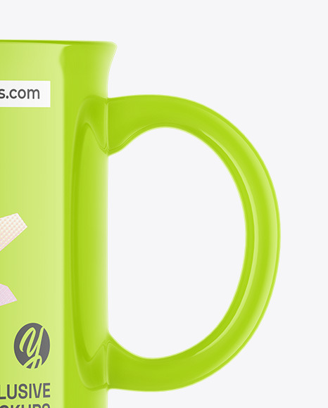 Glossy Mug Mockup