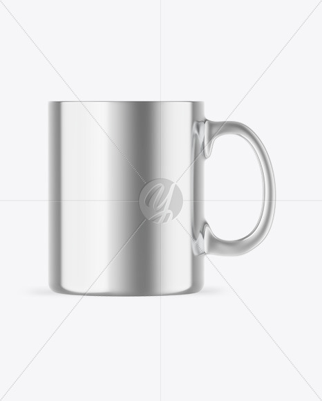 Metallic Mug Mockup