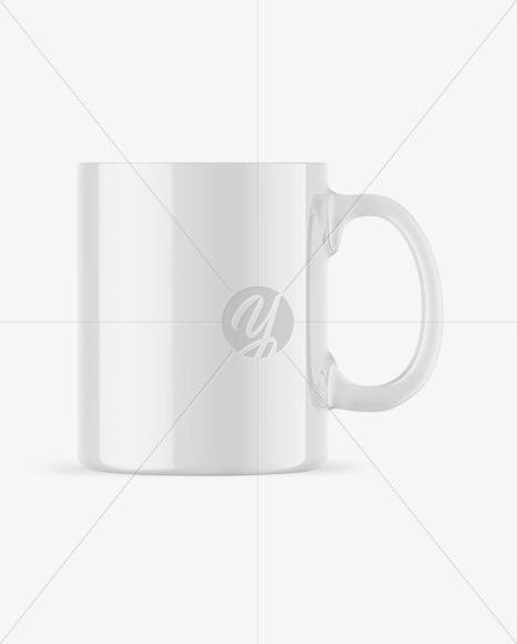 Glossy Mug Mockup