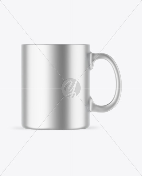 Matte Metallic Mug Mockup