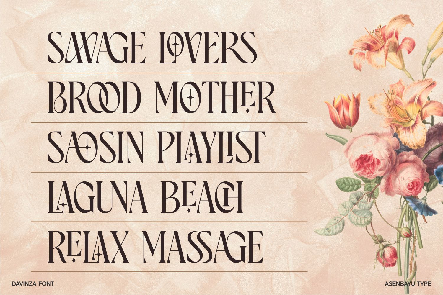 Davinza - Elegant Serif Font Davinza - Elegant Serif Font