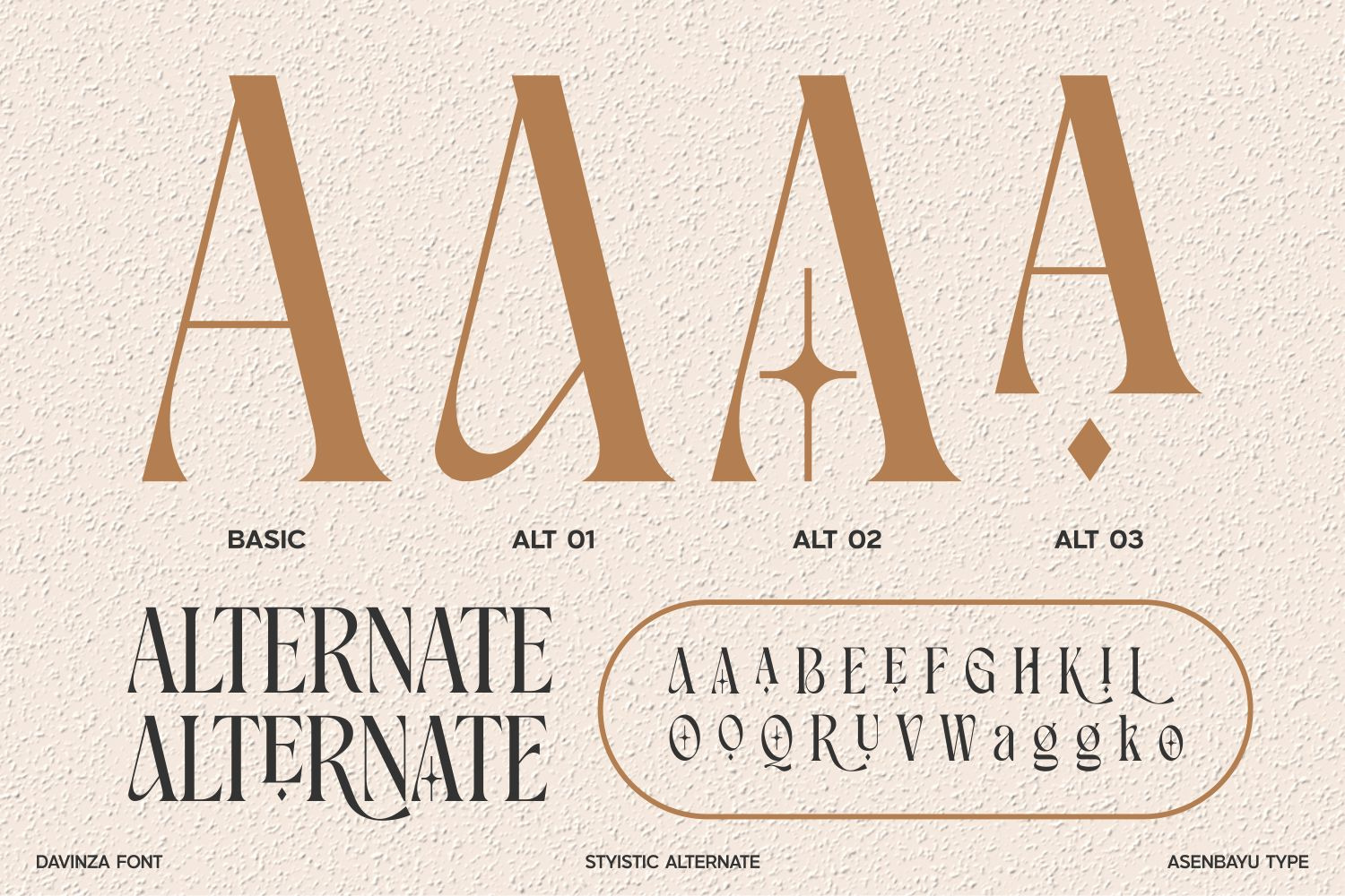 Davinza - Elegant Serif Font Davinza - Elegant Serif Font