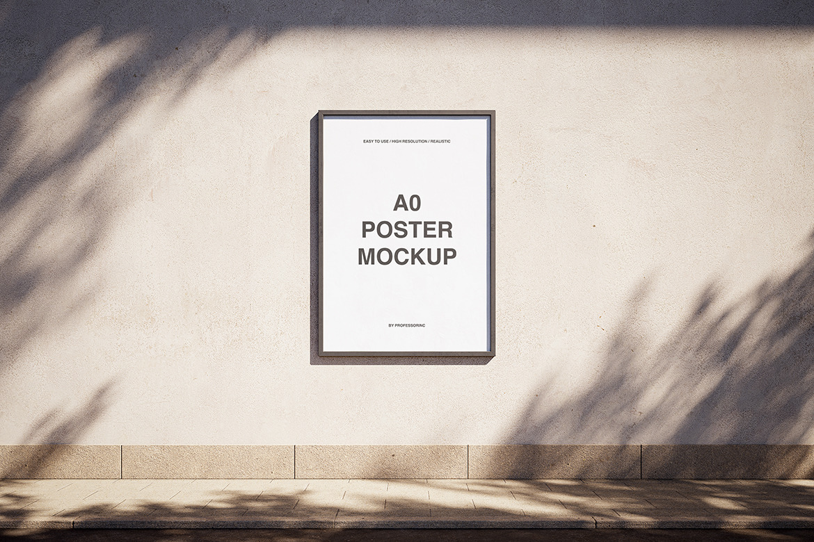 Poster Mockup Set Poster Mockup Set