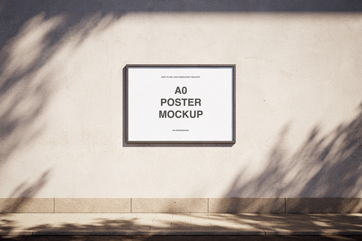 Poster Mockup Set Poster Mockup Set