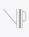 Matte Metallic Watering Can Mockup