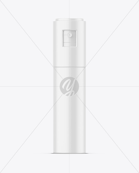 Matte Spray Bottle Mockup