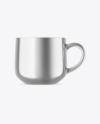 Metallic Mug Mockup