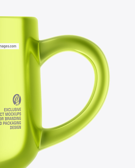 Metallic Mug Mockup