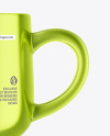 Metallic Mug Mockup