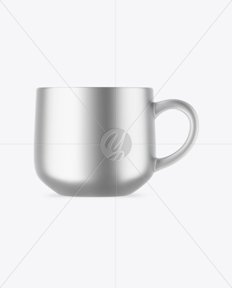 Matte Metallic Mug Mockup