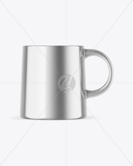 Metallic Mug Mockup