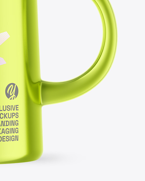 Metallic Mug Mockup