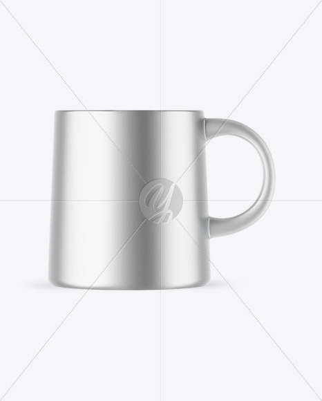 Matte Metallic Mug Mockup