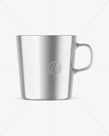 Metallic Mug Mockup