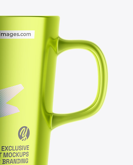 Metallic Mug Mockup