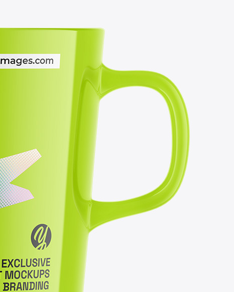 Glossy Mug Mockup