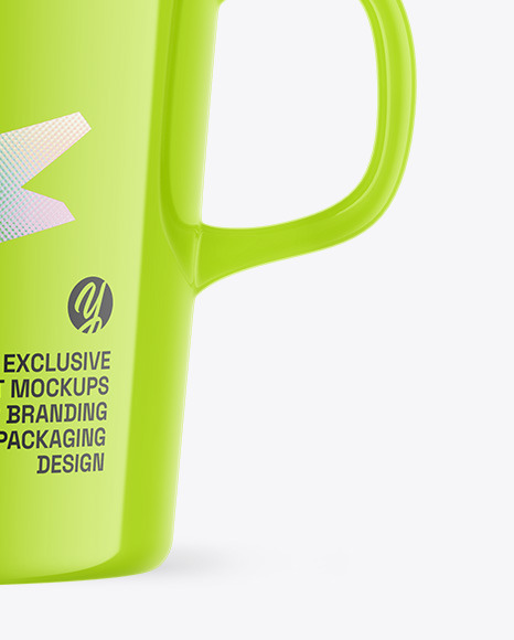 Glossy Mug Mockup