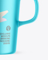 Matte Metallic Mug Mockup