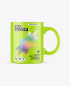 Glossy Mug Mockup