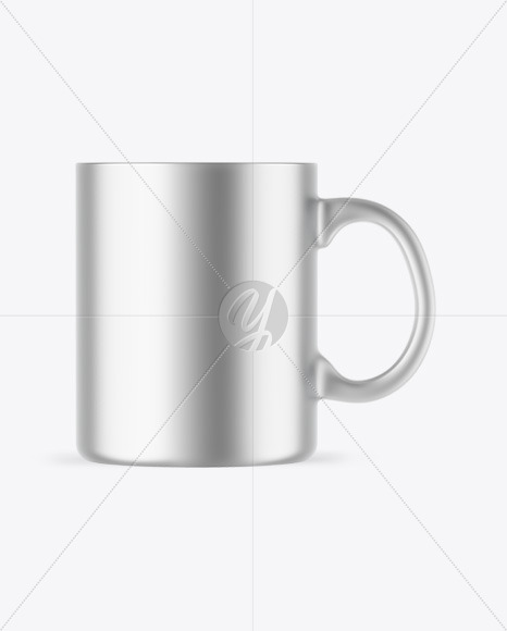 Matte Metallic Mug Mockup