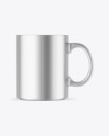 Matte Metallic Mug Mockup