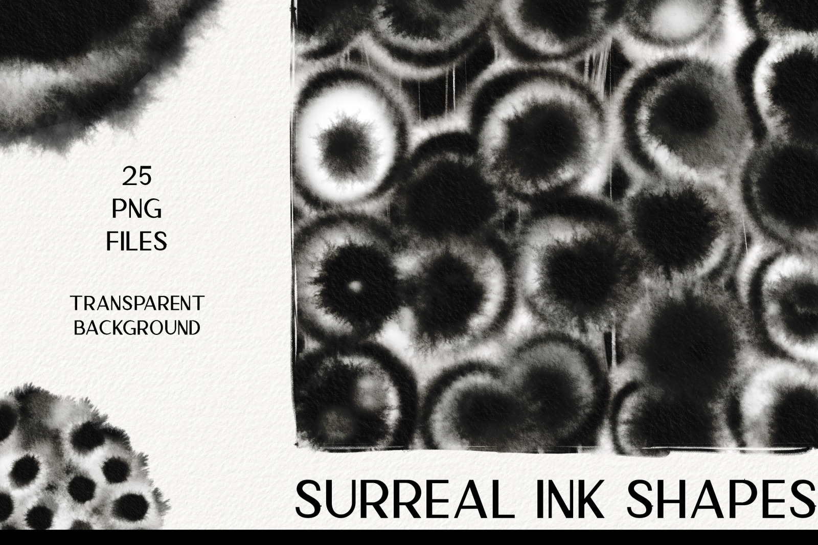 Surreal Ink Shape Collection Surreal Ink Shape Collection