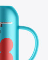 Matte Metallic Watering Can Mockup