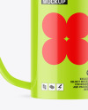 Glossy Watering Can Mockup