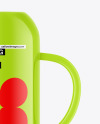 Glossy Watering Can Mockup