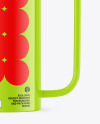 Glossy Watering Can Mockup