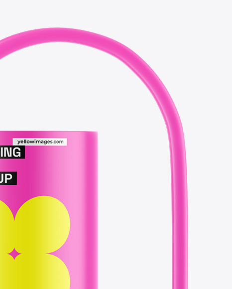 Matte Watering Can Mockup