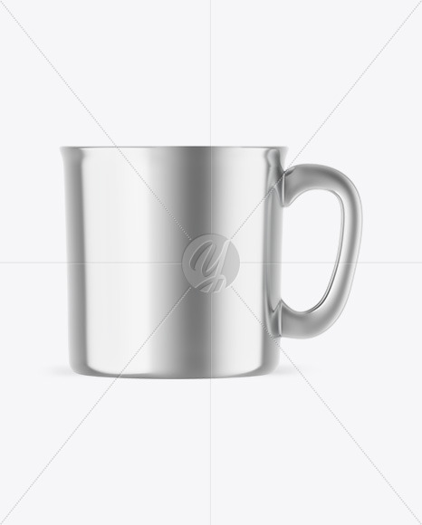 Metallic Mug Mockup