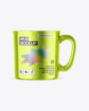 Metallic Mug Mockup