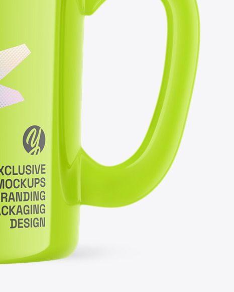 Glossy Mug Mockup