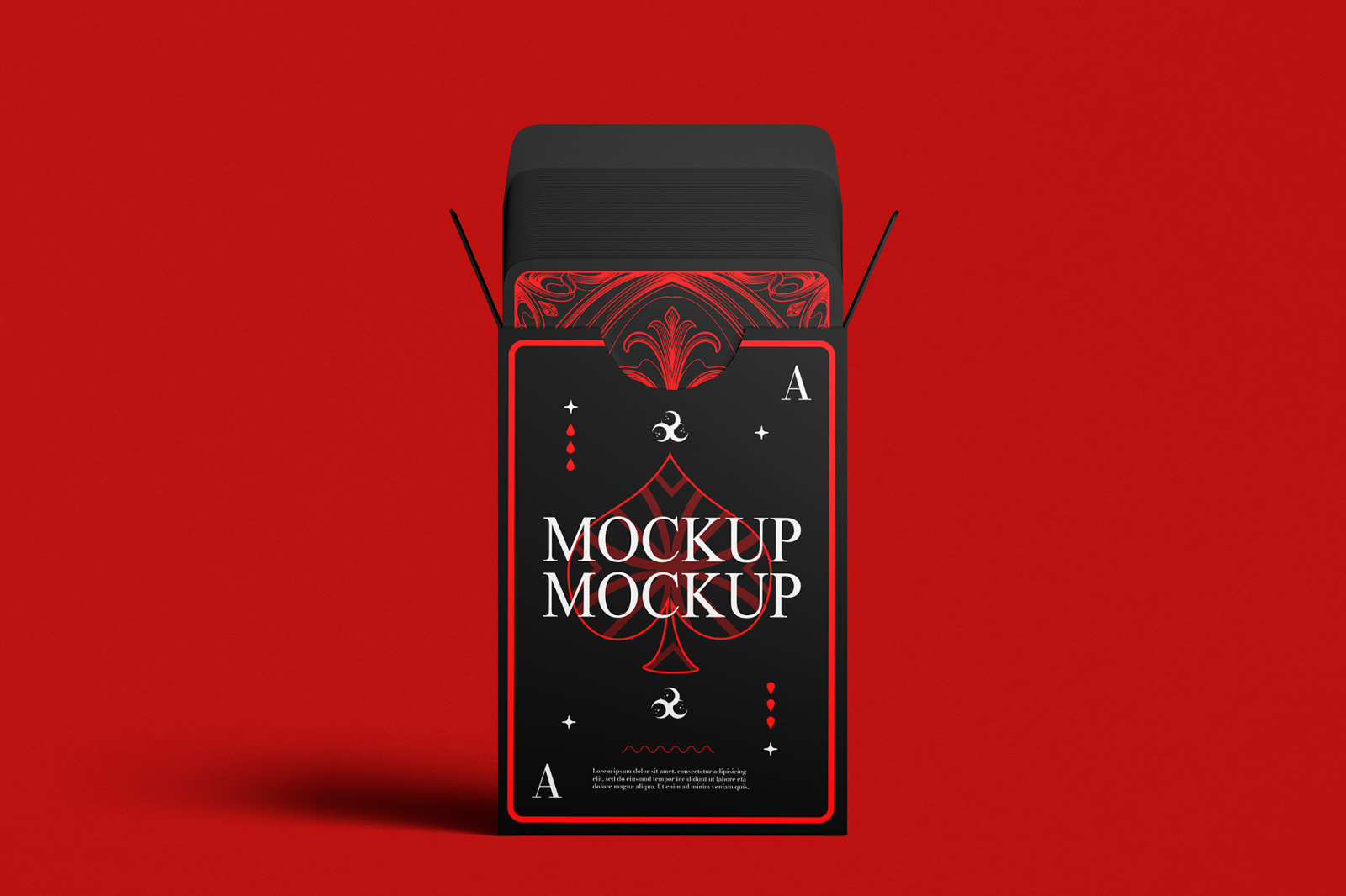 Playing Card Mockup Set Playing Card Mockup Set