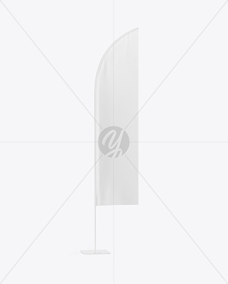 Convex Flag Mockup