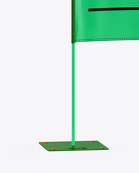 Convex Flag Mockup