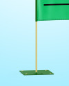 Convex Flag Mockup