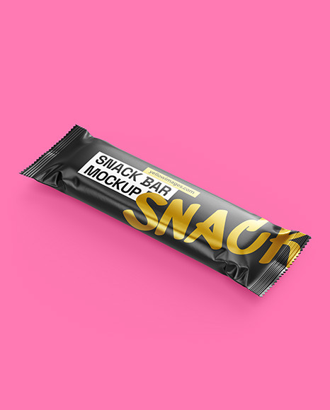 Matte Snack Bar Mockup