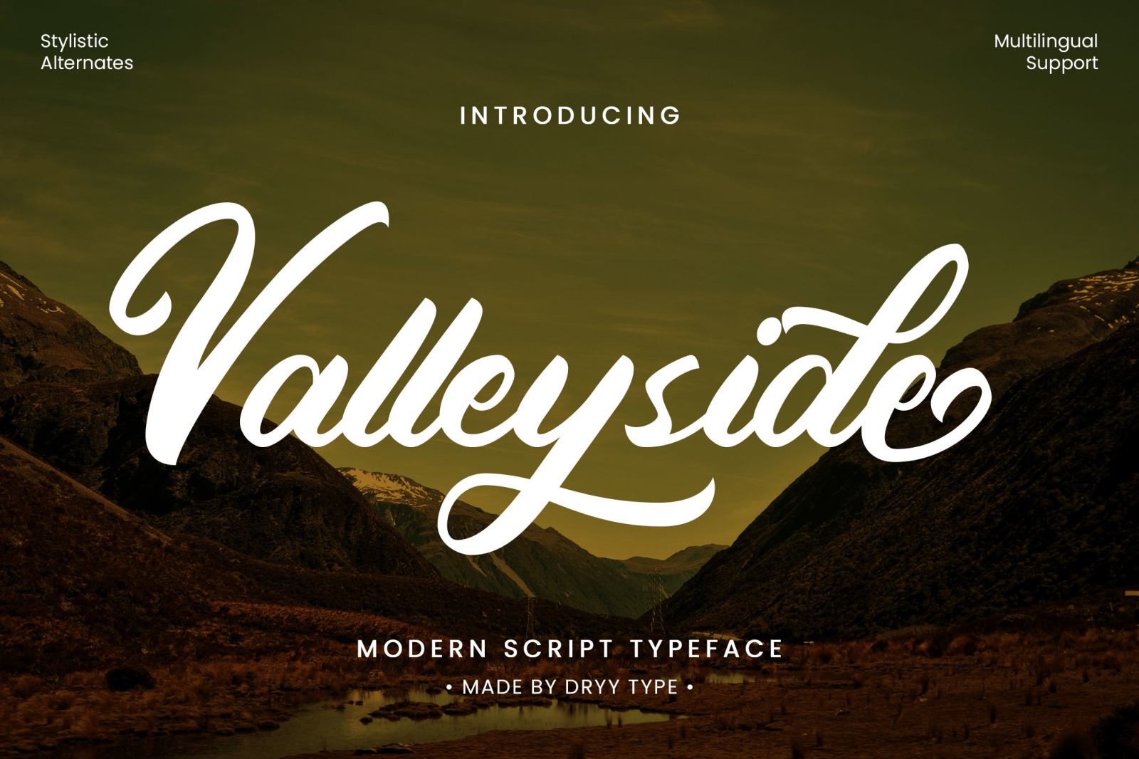 Valleyside Font Valleyside Font