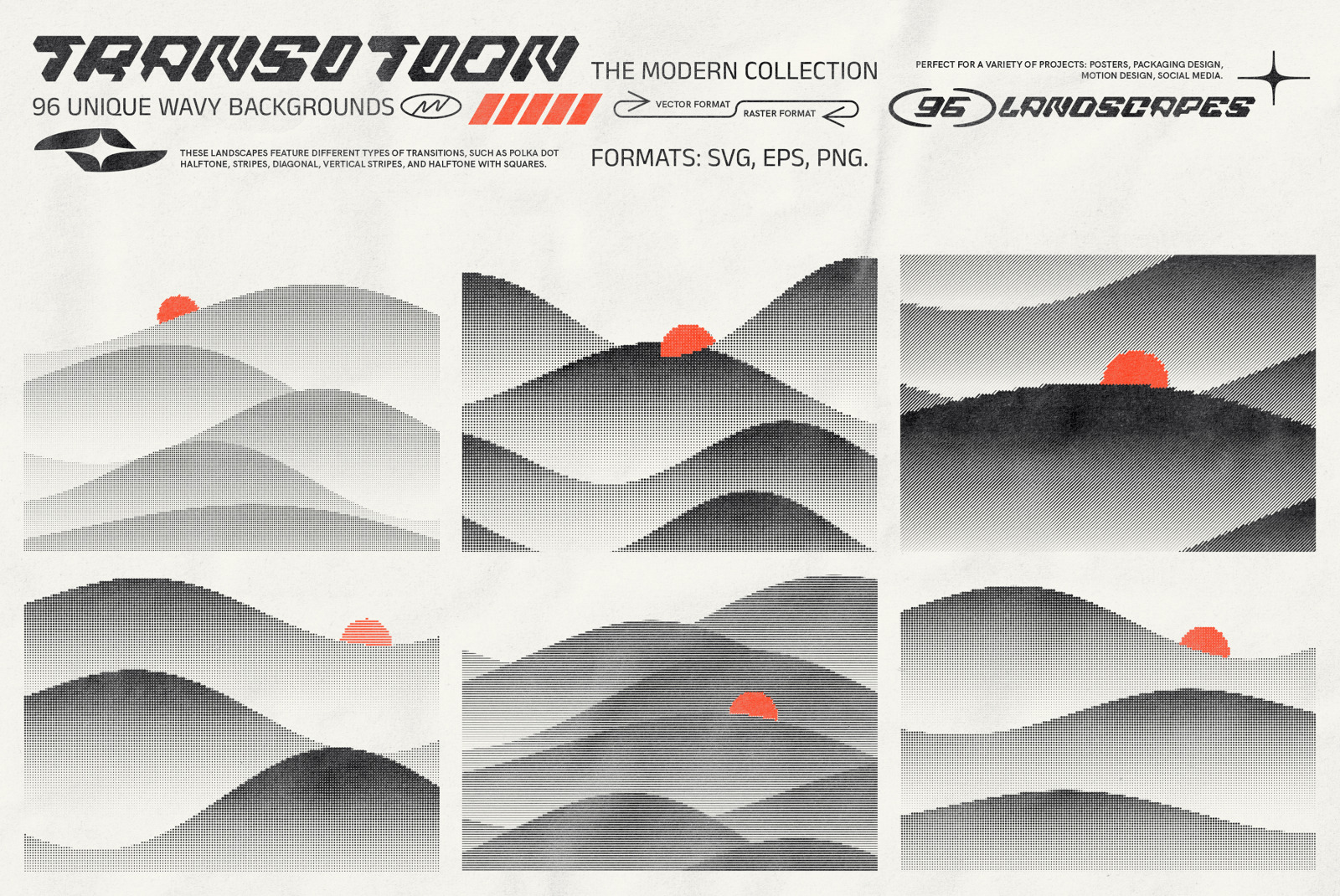 96 Wavy Transition Landscapes 96 Wavy Transition Landscapes