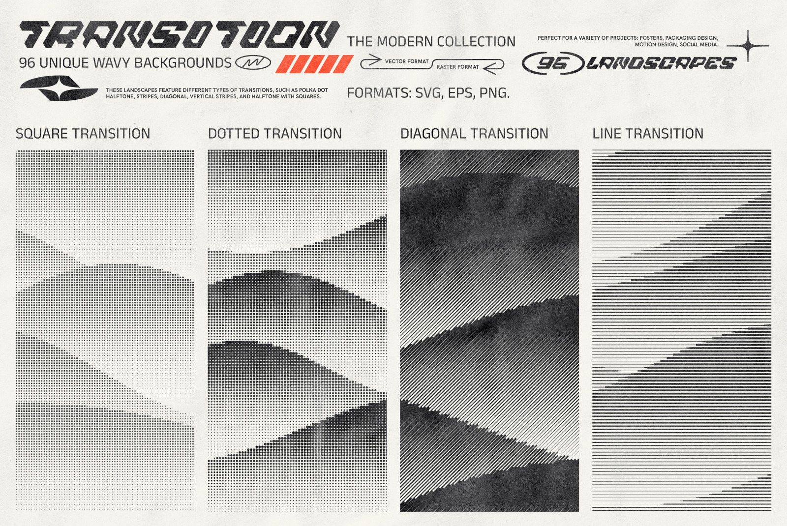 96 Wavy Transition Landscapes 96 Wavy Transition Landscapes